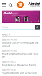 Mobile Screenshot of absolut-research.de